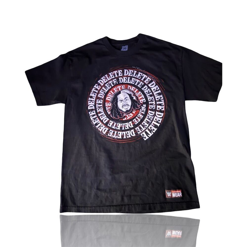 WWE Matt Hardy "Delete" Woken Warrior Men's T-Shirt Black Size L